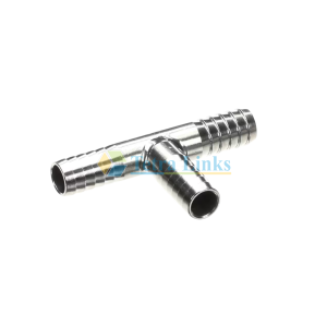 Cornelius 1029389 Fitting, T, 38" Barb, Stainless Steel