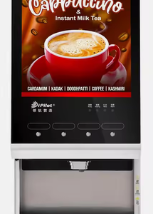 Hot Selling Professional 4 Flavors Commercial Smart Instant Coffee Machine