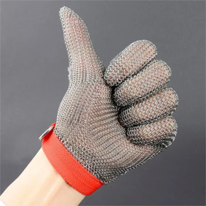 Stainless Steel Wire Mesh Chainmail Gloves